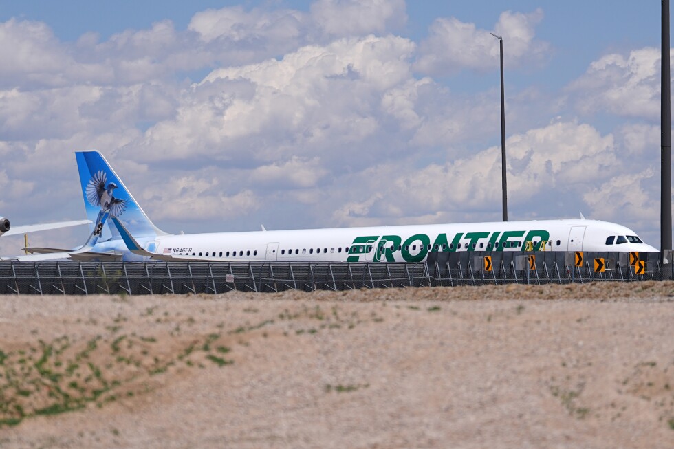 NTSB gathering details about Frontier Airlines evacuation after plane after hit pedestrian in Denver