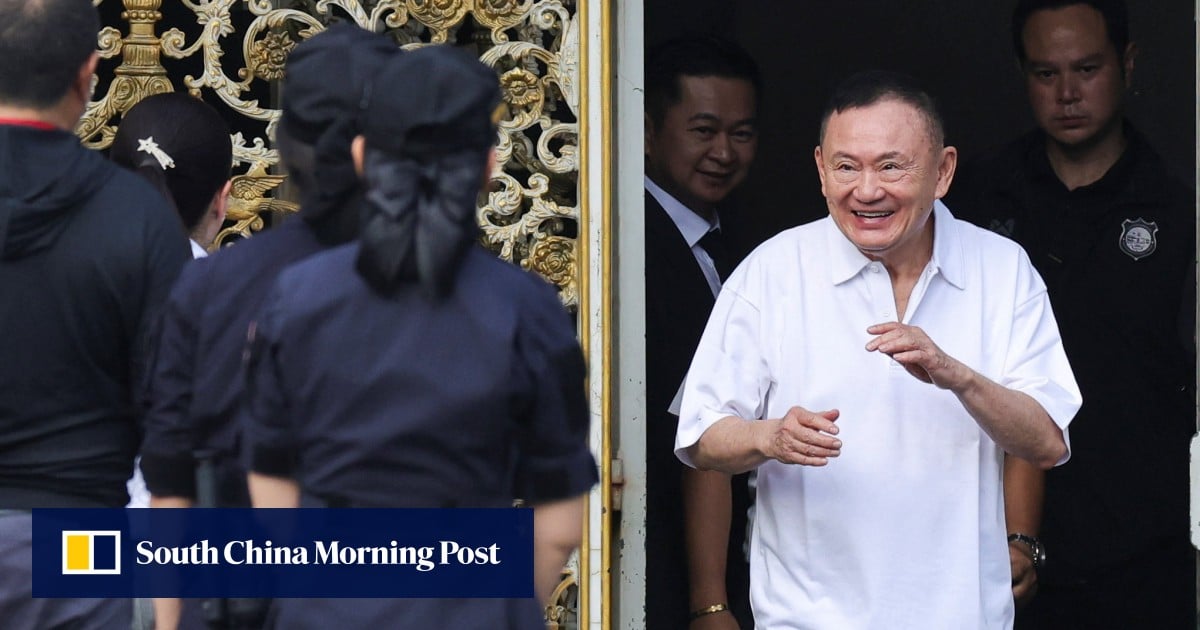 Thailand’s former prime minister Thaksin released on parole