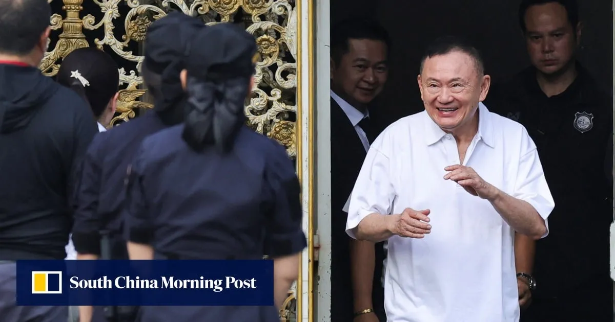 Thailand’s former prime minister Thaksin released on parole