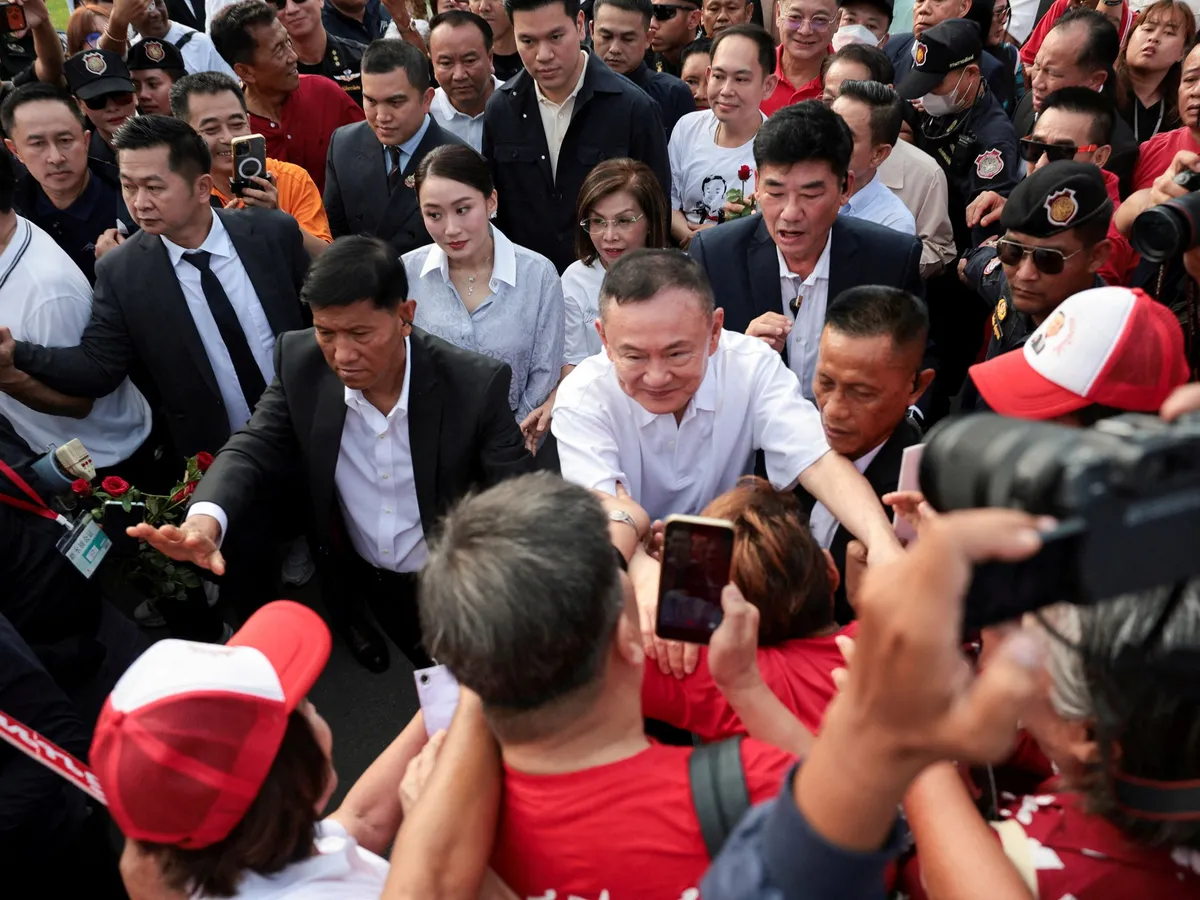 Thailand’s Thaksin Shinawatra released from prison