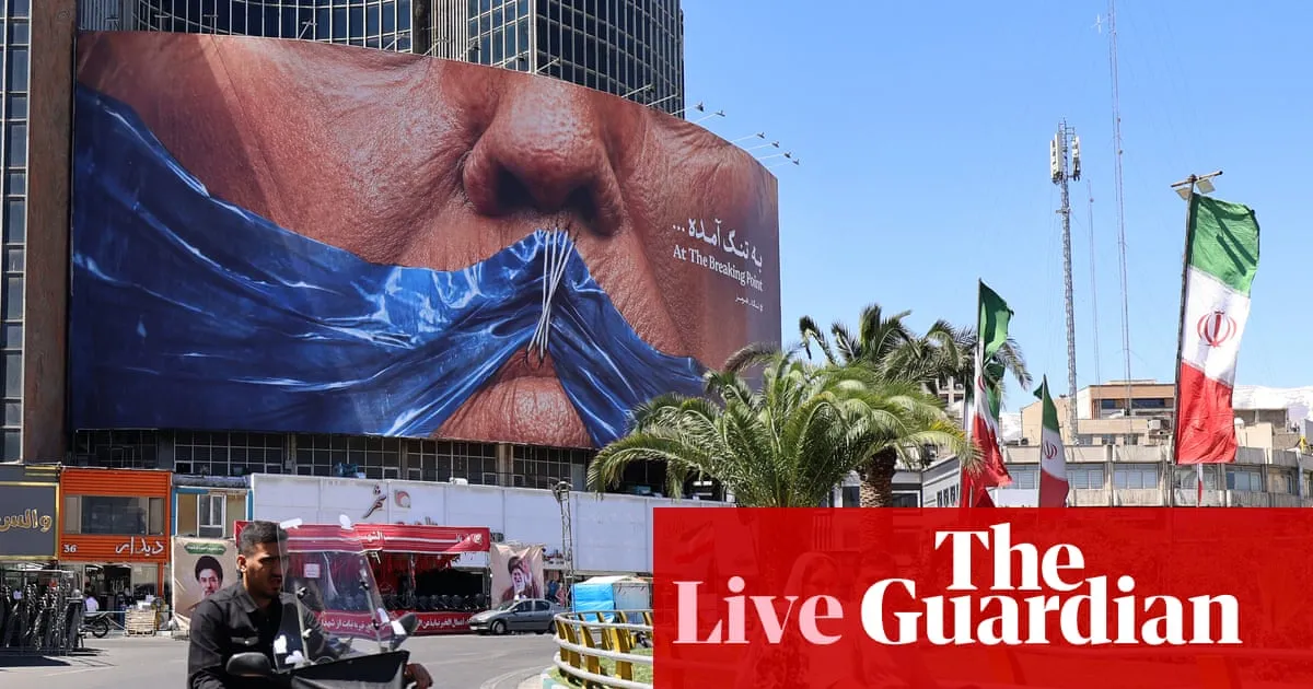 Middle East crisis live: Trump rejects Iran response to US peace proposal as Tehran warns of new attacks