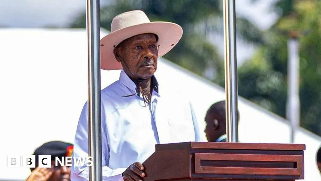 Uganda's president sworn in for record seventh term
