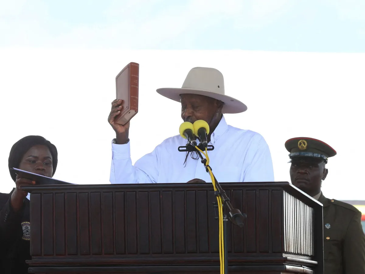 Uganda’s Yoweri Museveni sworn in for seventh term as president