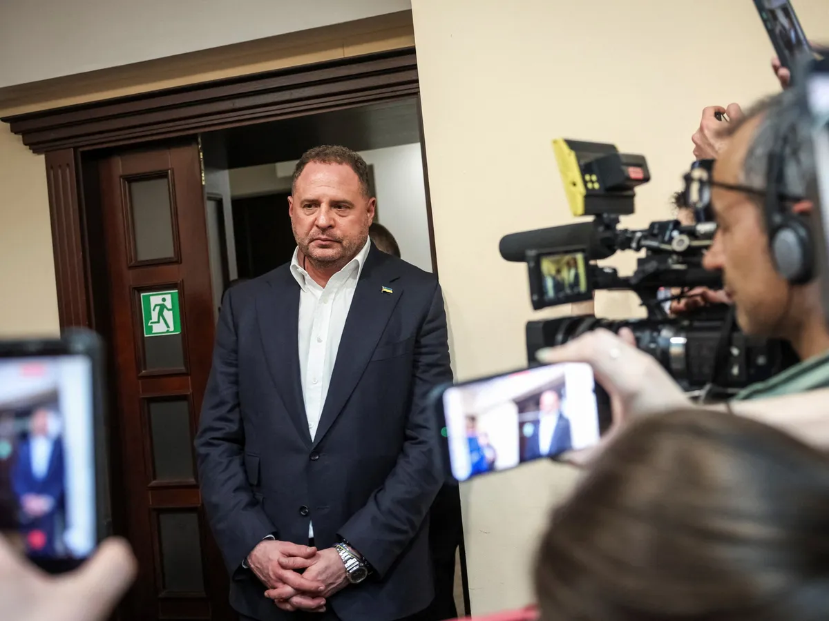 Zelenskyy’s ex-chief of staff appears in court in money-laundering case