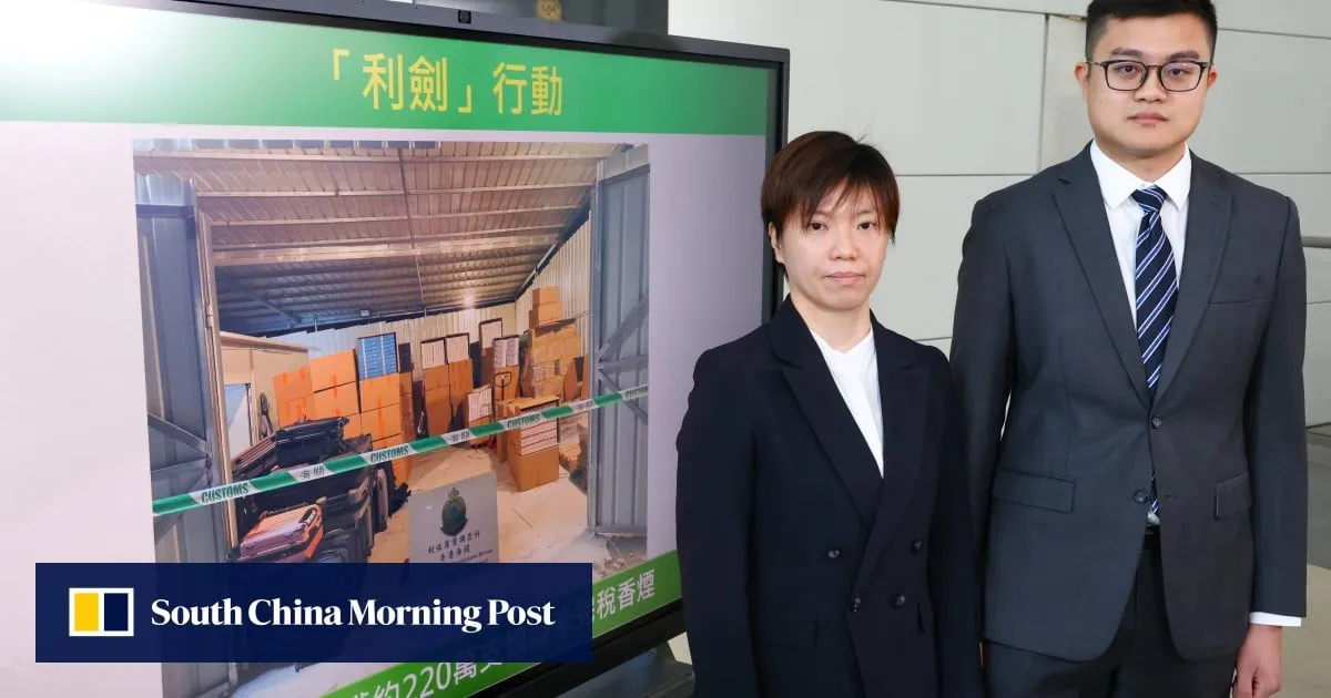 Hong Kong customs arrests 3 over illicit cigarettes seizure, HK$11.3m in proceeds