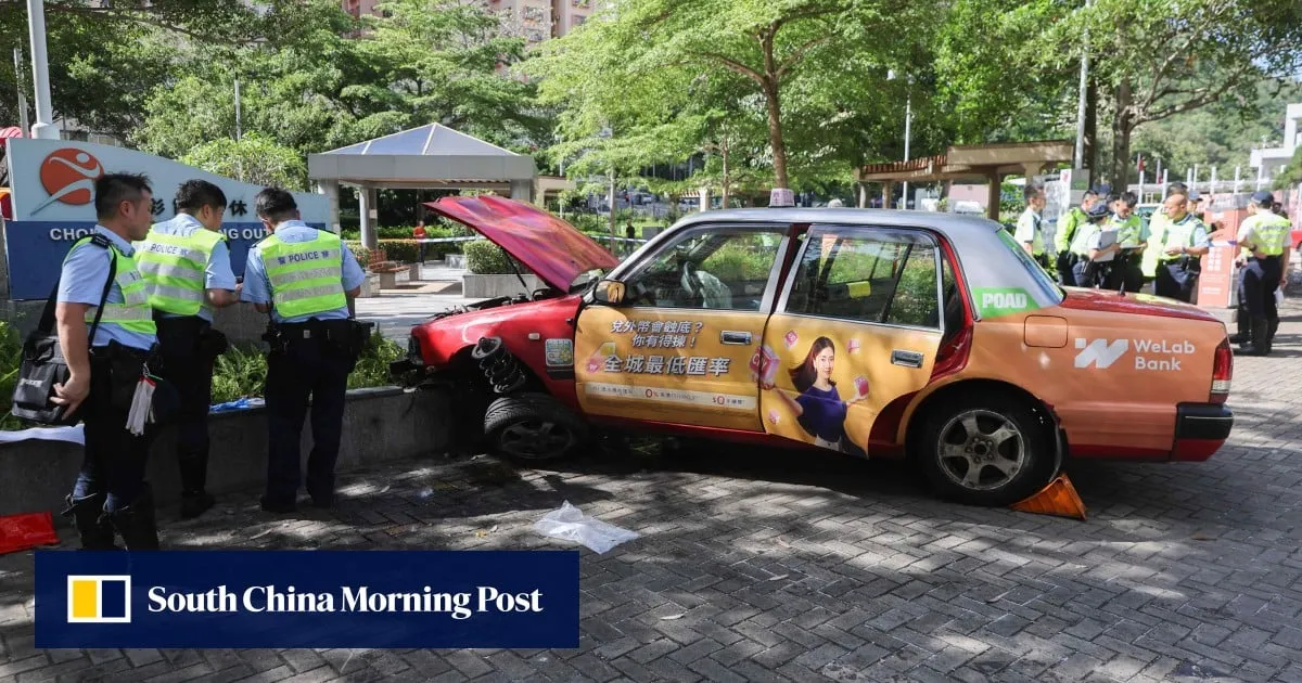 Woman dies, another unconscious as taxi driven by man in 70s crashes into planter