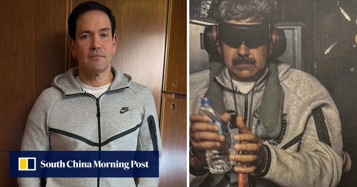 Marco Rubio dons ‘Maduro look’ as he heads to China, sparking internet frenzy