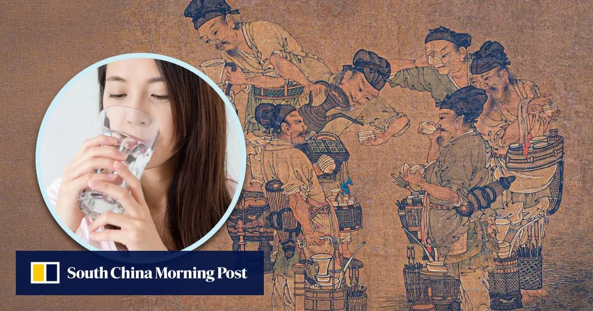 China emperors drank from mountain springs, melted snow; commoners used murky well water