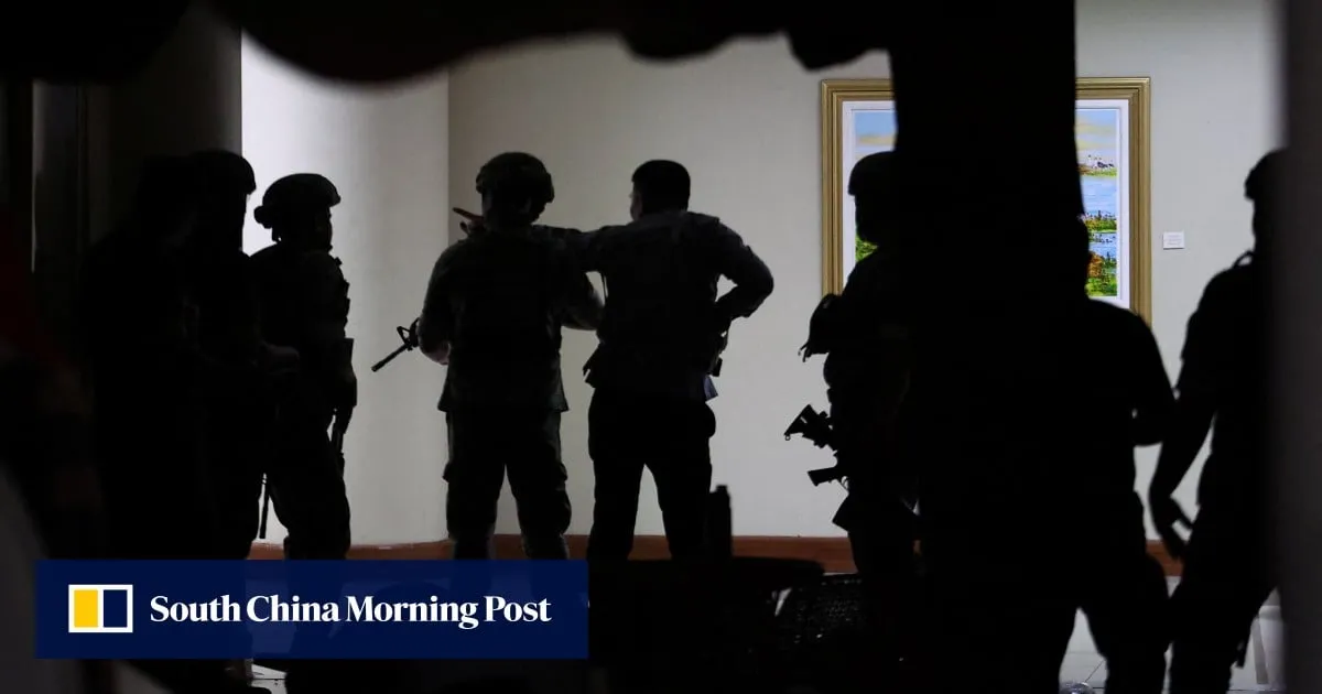 Gunshots fired as chaos erupts at Philippine Senate