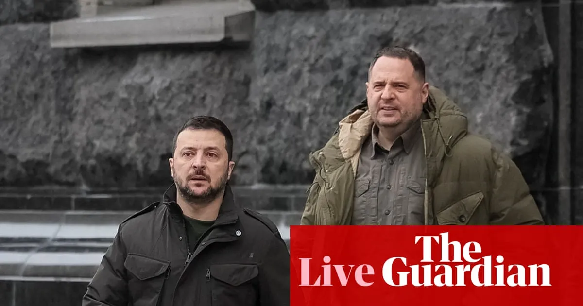 Zelenskyy chief of staff resigns after property raid by Ukraine’s anti-corruption agencies – Europe live