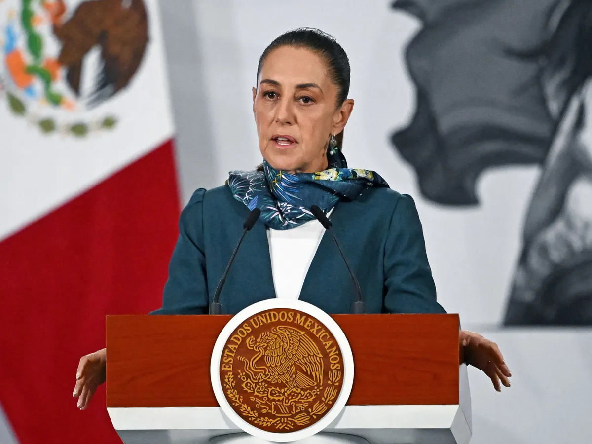 Mexico’s Claudia Sheinbaum denies reports of CIA operations against cartels