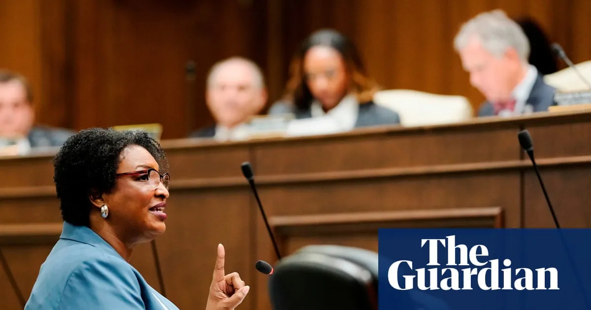 Republican redistricting effort is ‘evil incarnate’, Stacey Abrams tells new Guardian podcast