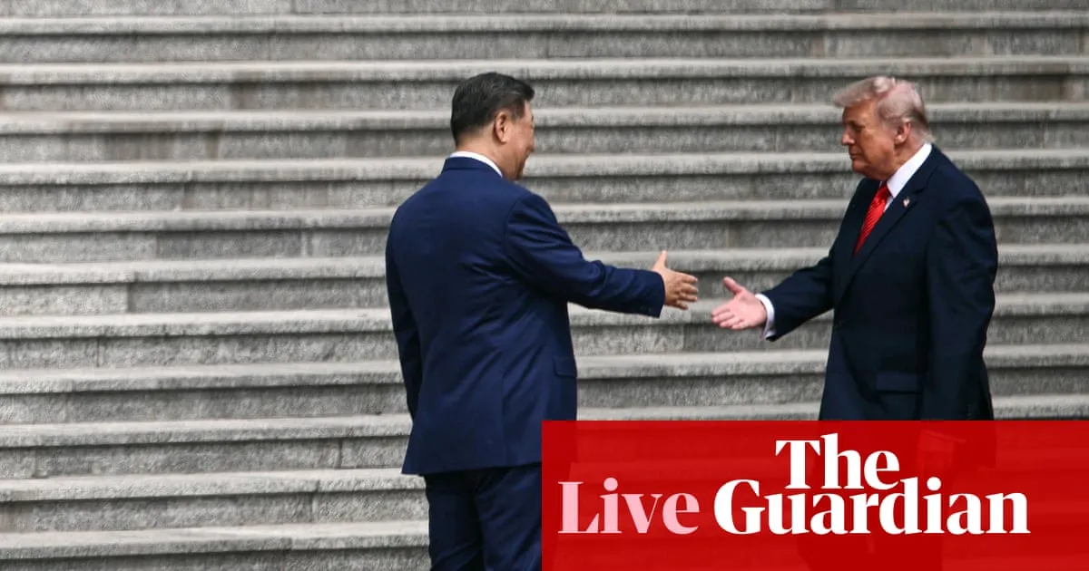 Trump-Xi summit live: US president preparing to meet China’s leader with trade, Taiwan and the Iran war set to dominate talks
