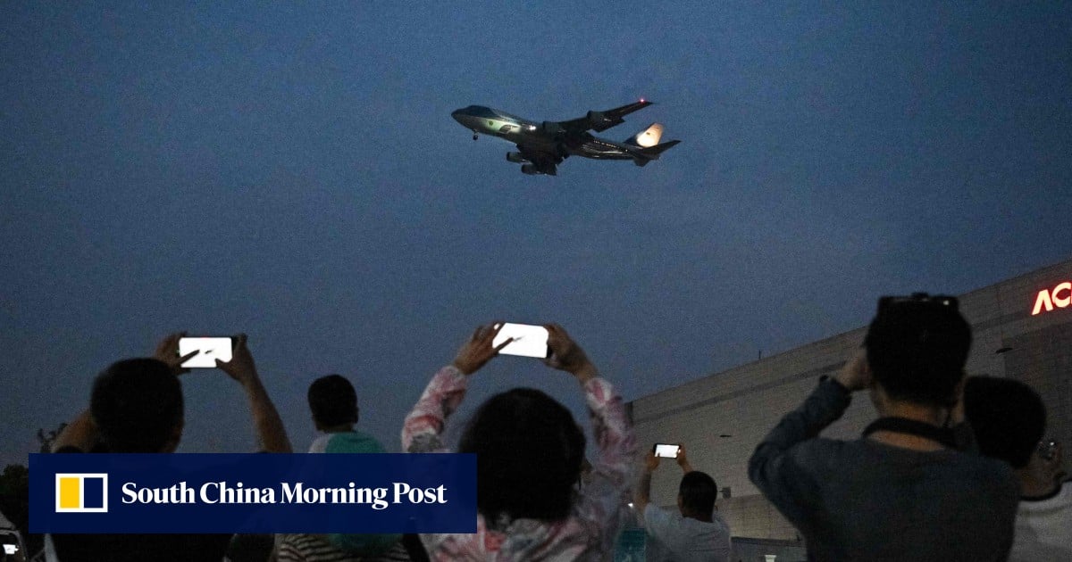 ‘A flying White House’: Trump’s Air Force One fuels fascination in China