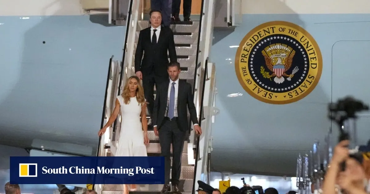 Trump’s trillion-dollar business delegation arrives in China, eager for deals