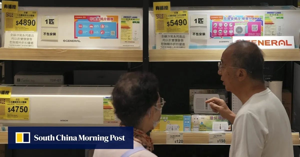 Top-rated air cons in Hong Kong vary by 33% in cooling efficiency, watchdog finds