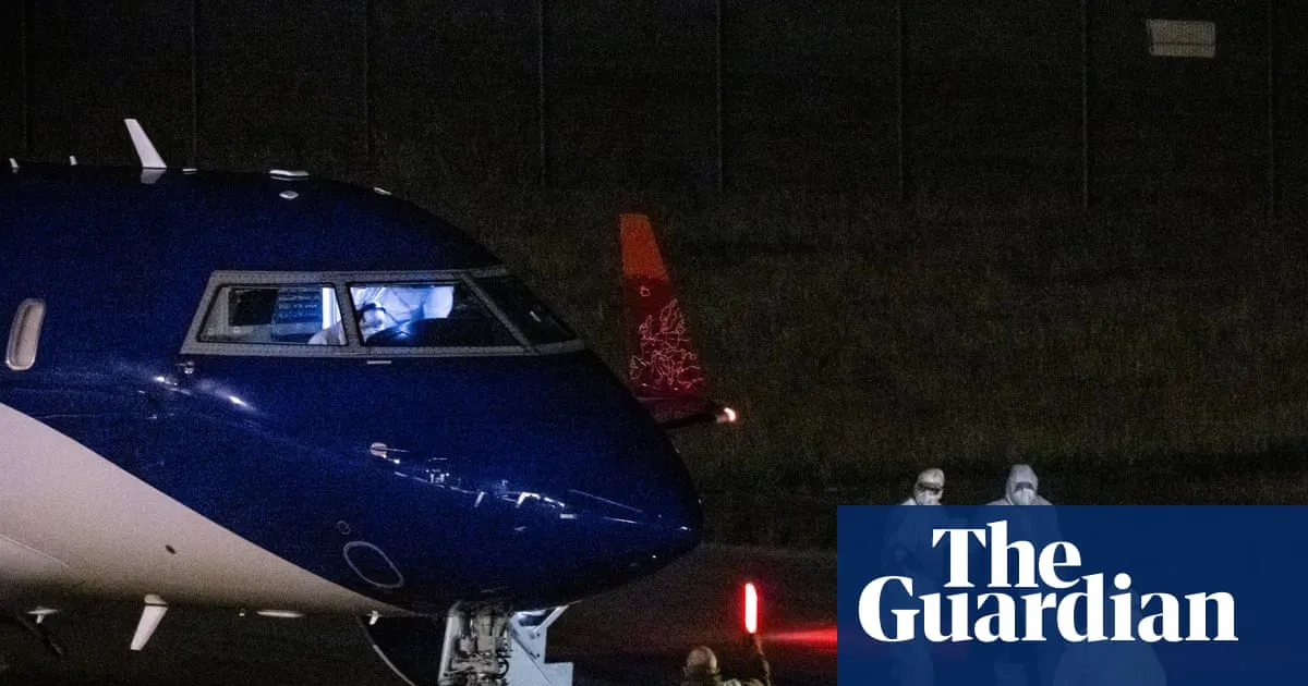 Australians from hantavirus cruise ship to fly out of Netherlands in full PPE after plane and crew secured