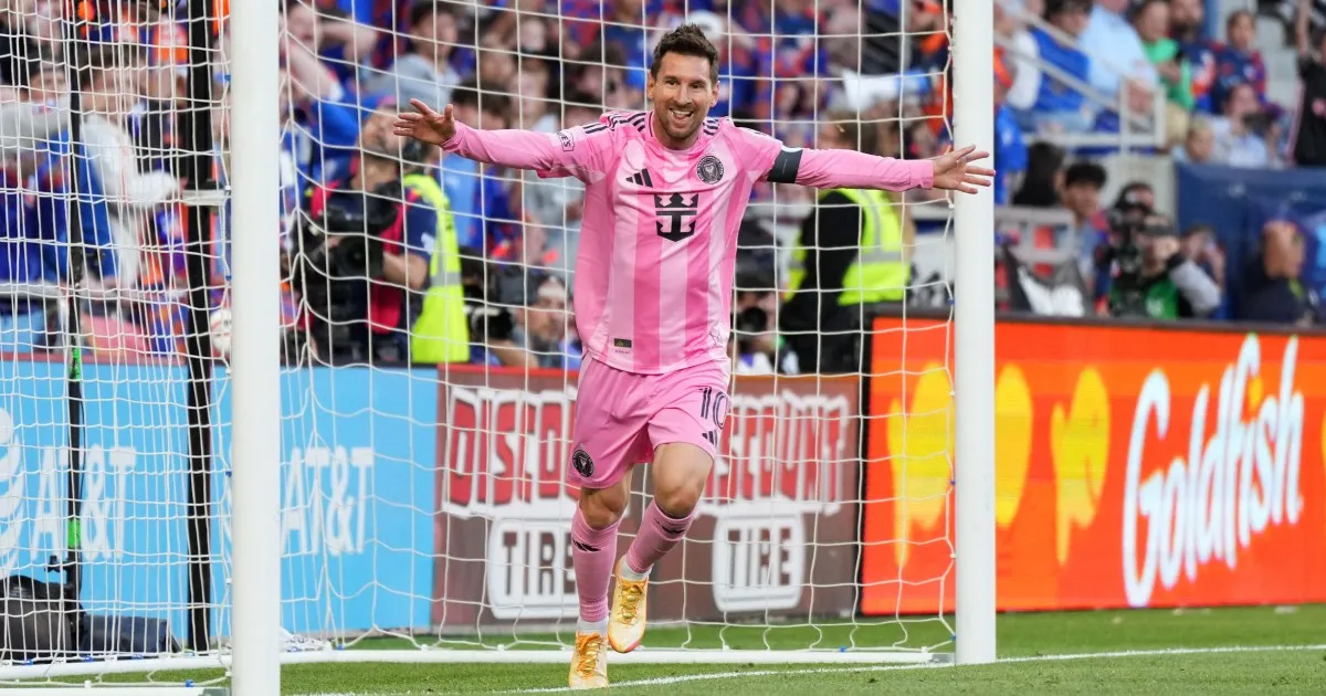 Lionel Messi scores two goals as Inter Miami rally to beat Cincinnati