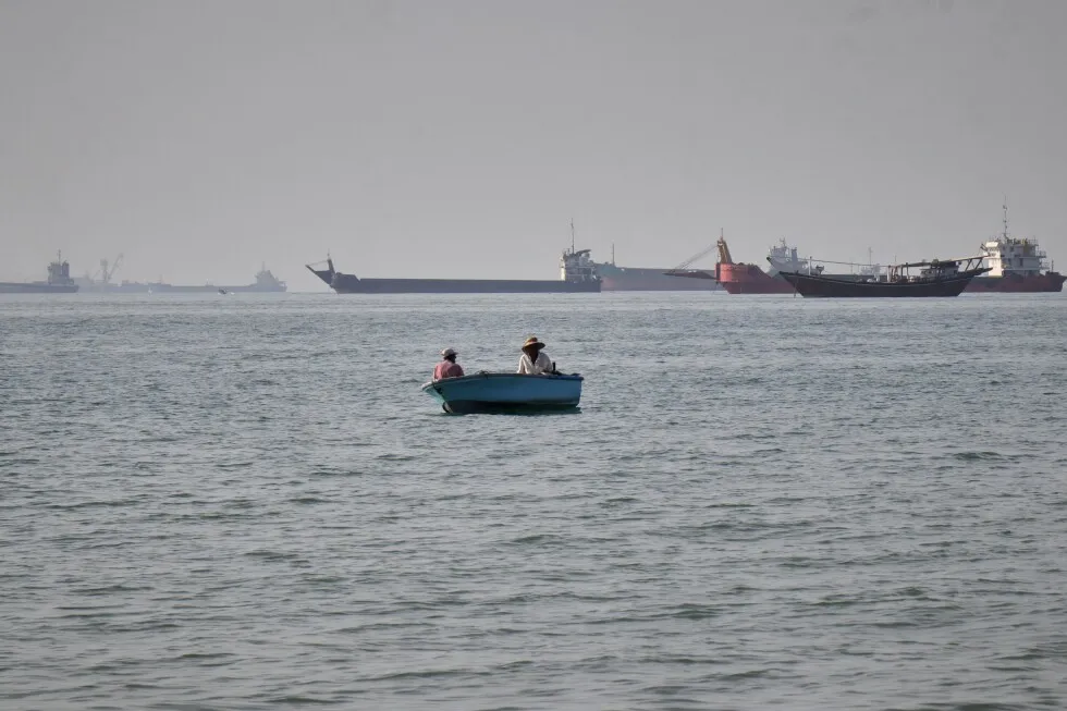 Ship is reported seized off the coast of the UAE and is heading toward Iran