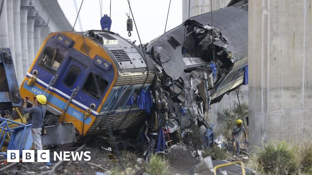 'It was terrifying': Residents describe carnage after Thai train crash kills 32
