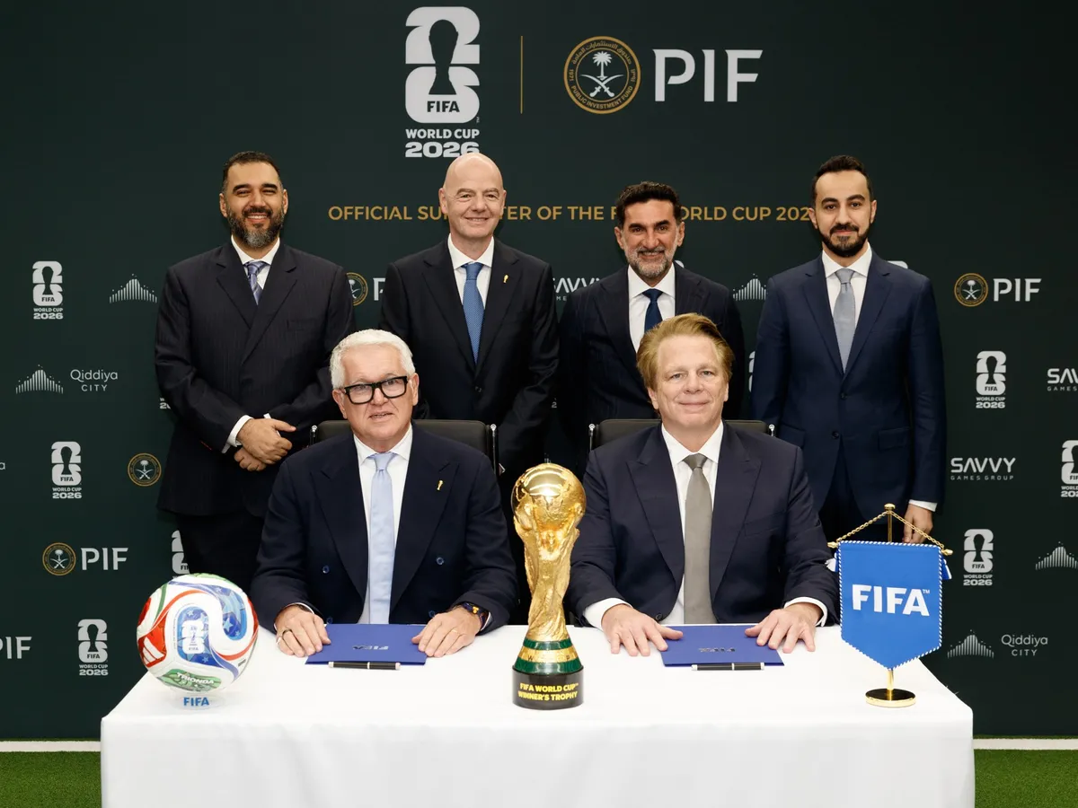 Saudi investment fund seals FIFA deal as official World Cup 2026 supporter