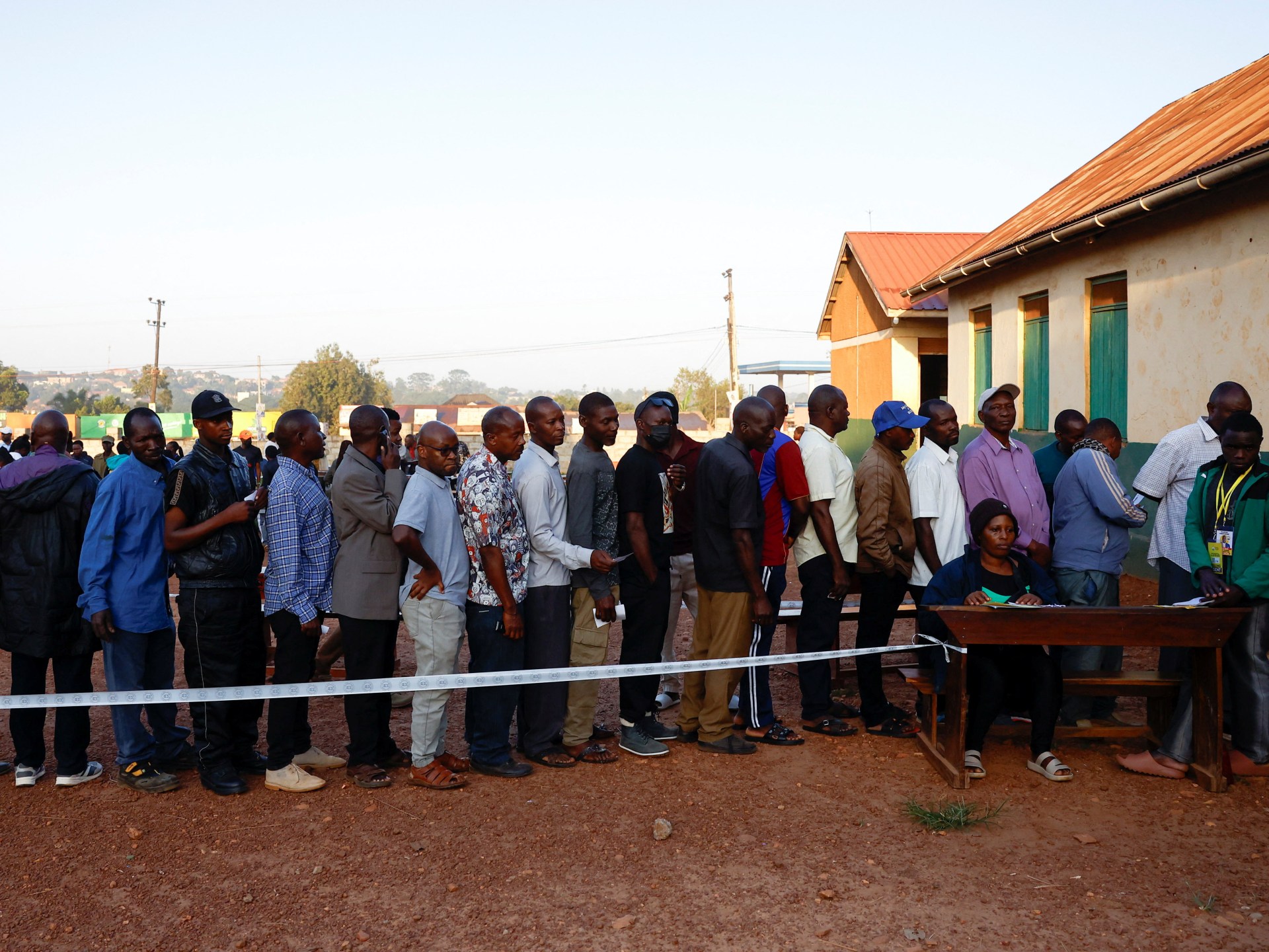 Polls open in Uganda amid crackdown, fears of violence, internet blackout