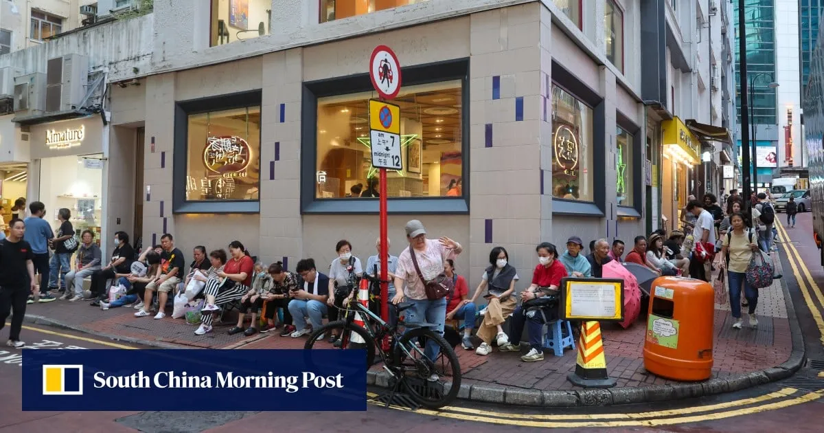 Hongkongers queue round the clock for new Swatch-Audemars Piguet collection