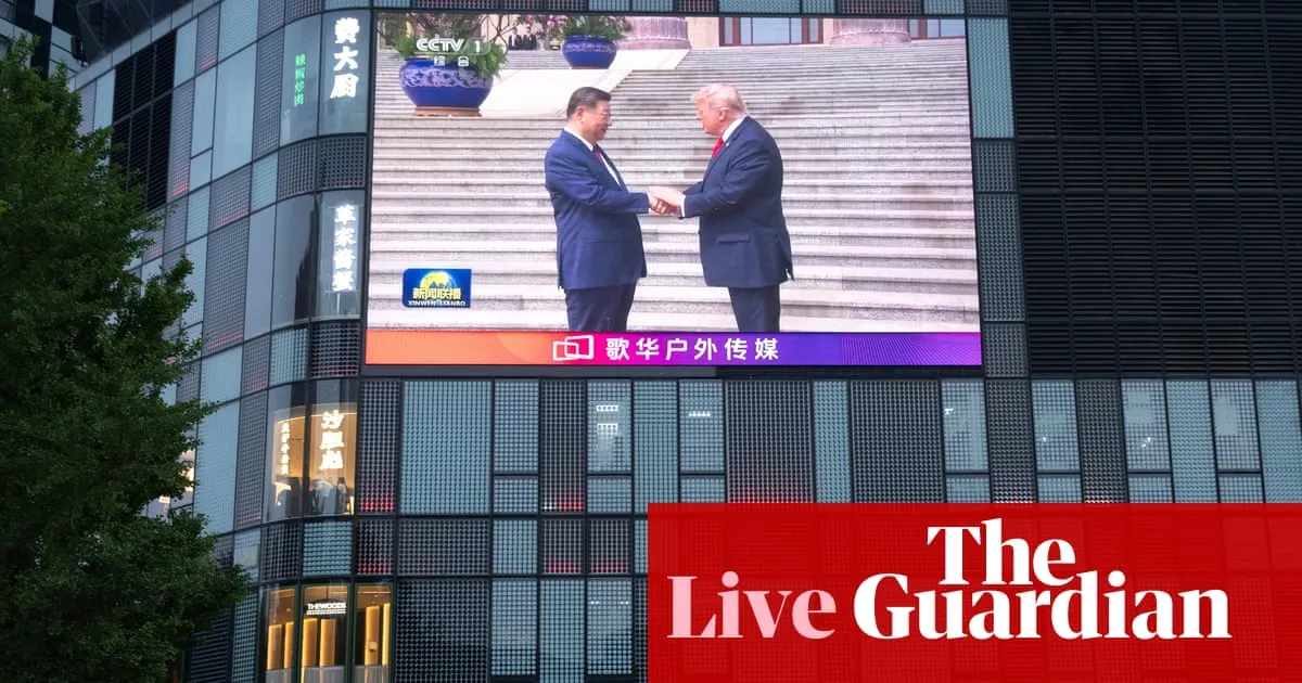 Trump China visit live: Rubio hoping for ‘positive response’ to appeal for release of Hong Kong activist Jimmy Lai