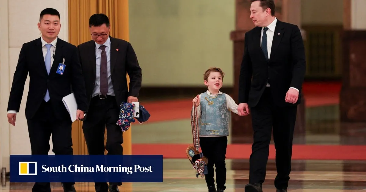 Eye on the tiger: how Elon Musk’s son’s bag became a hit with Chinese public