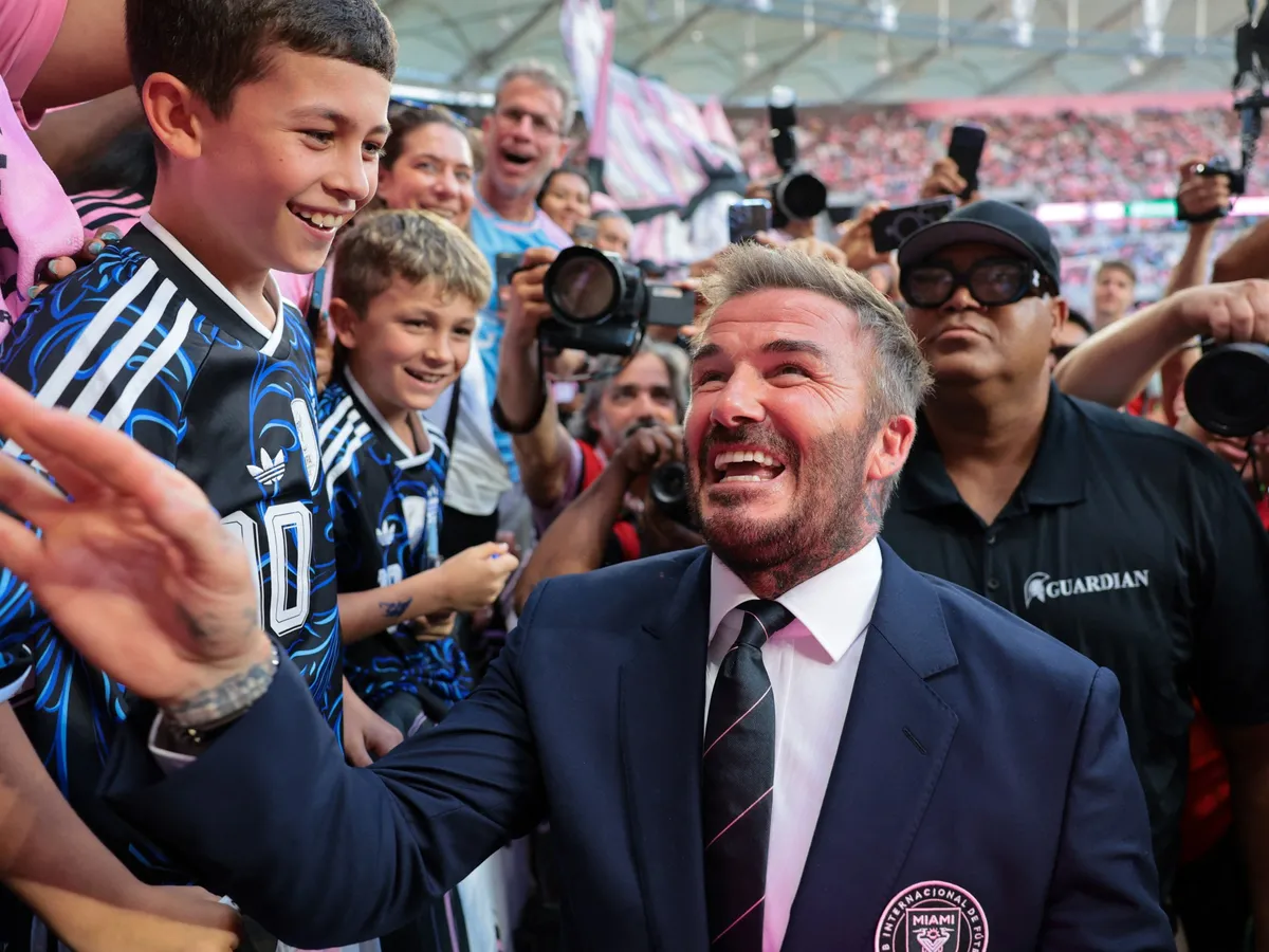 David Beckham becomes first British billionaire sportsman