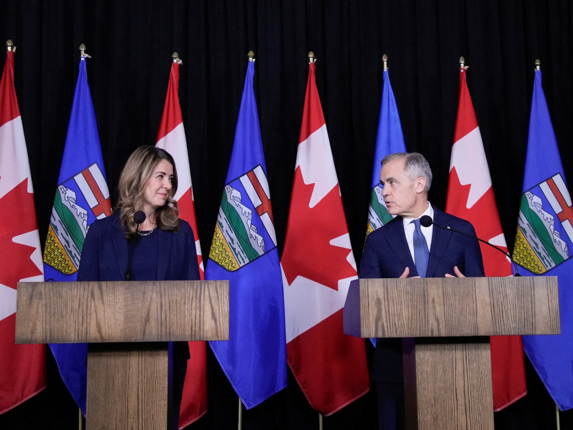 Canada’s Carney travels to Alberta as separatists face legal setback