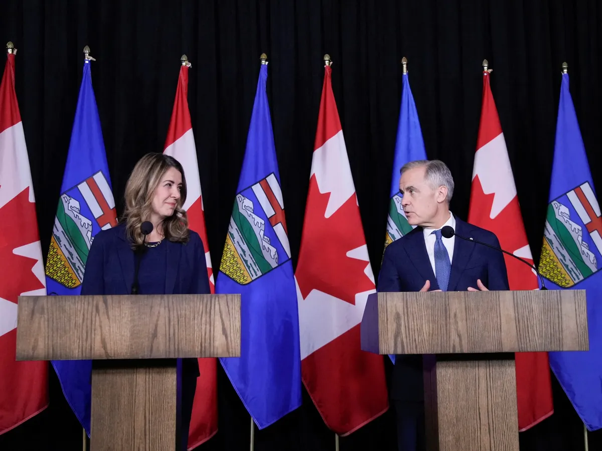 Canada’s Carney travels to Alberta as separatists face legal setback
