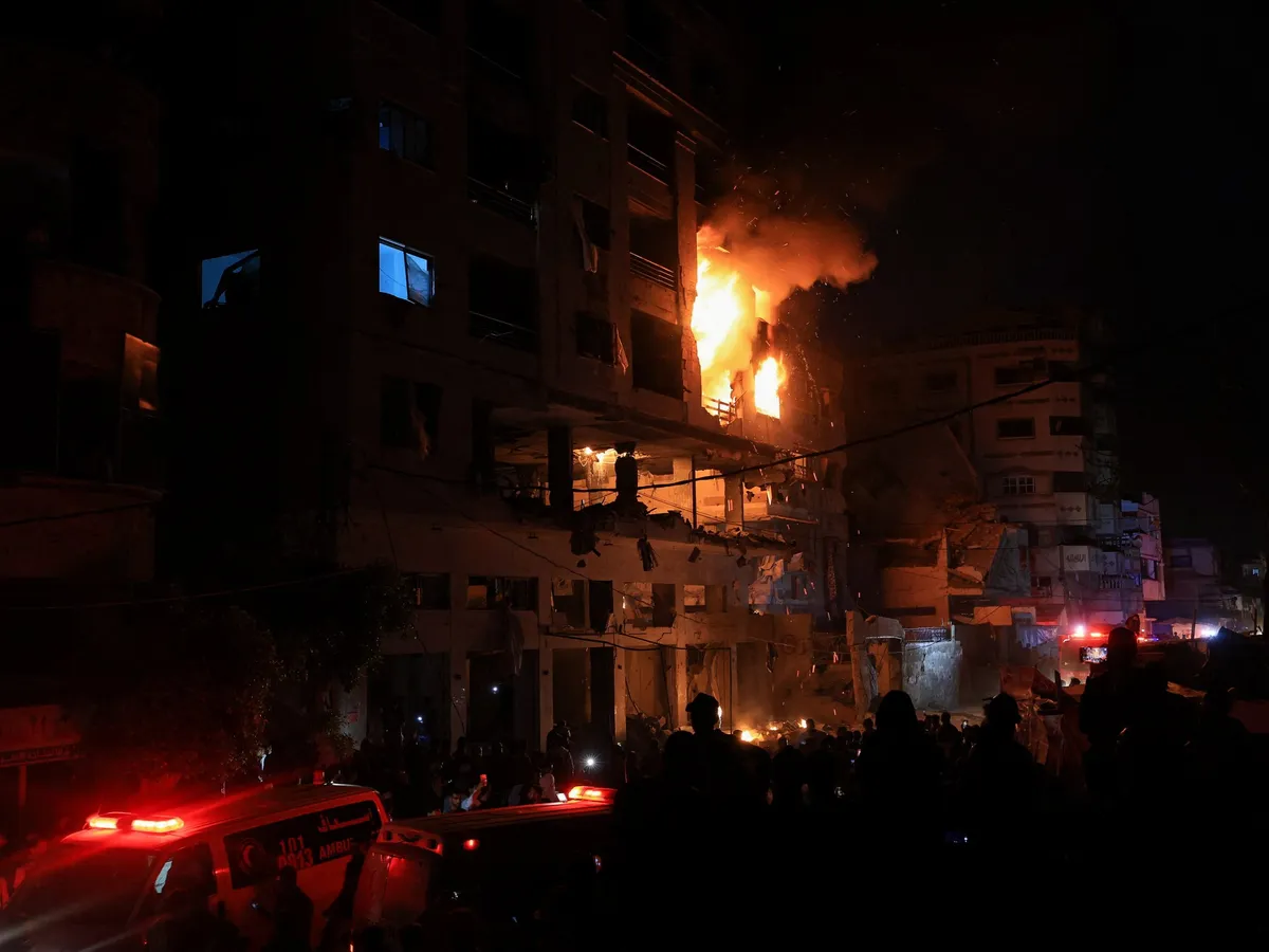 Seven killed in Gaza on Nakba Day as Israel says it targets Hamas member
