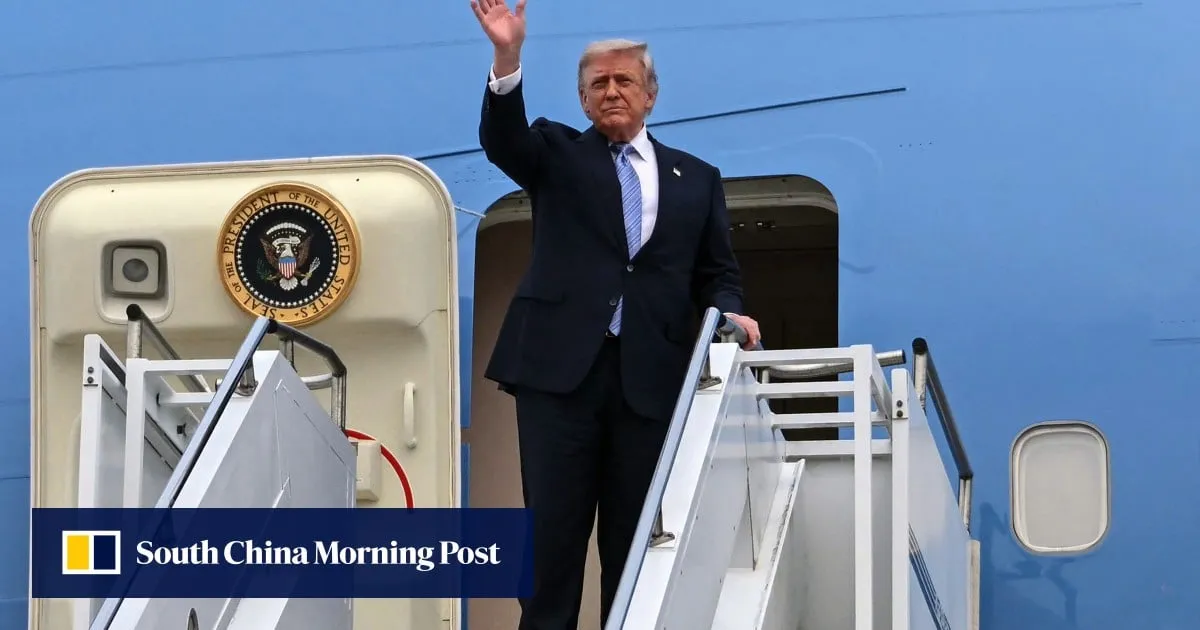 Trump leaves China after much pomp and pageantry, but little to show for it