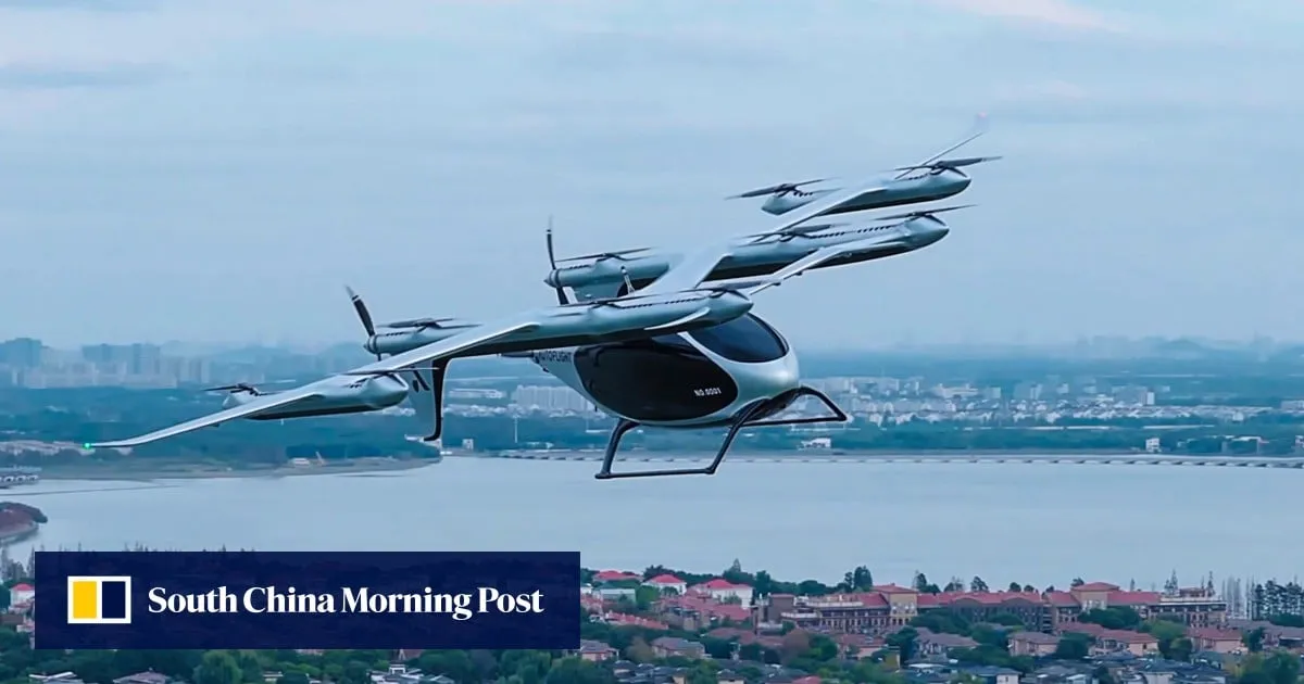 Hong Kong to test first flying cars carrying heavy cargo within 6 months