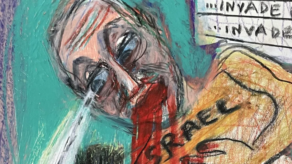 UK artist defends ‘Drawings Against Genocide’ after show cancelled