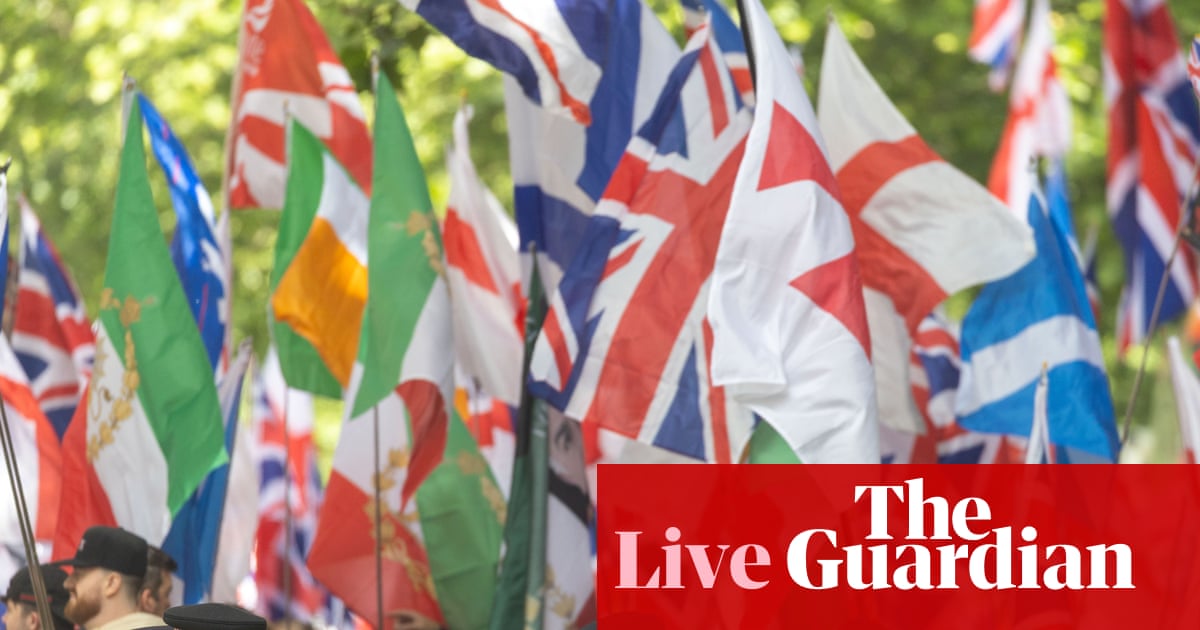 Extra 4,000 officers in London as police brace for far-right and pro-Palestine marches – live