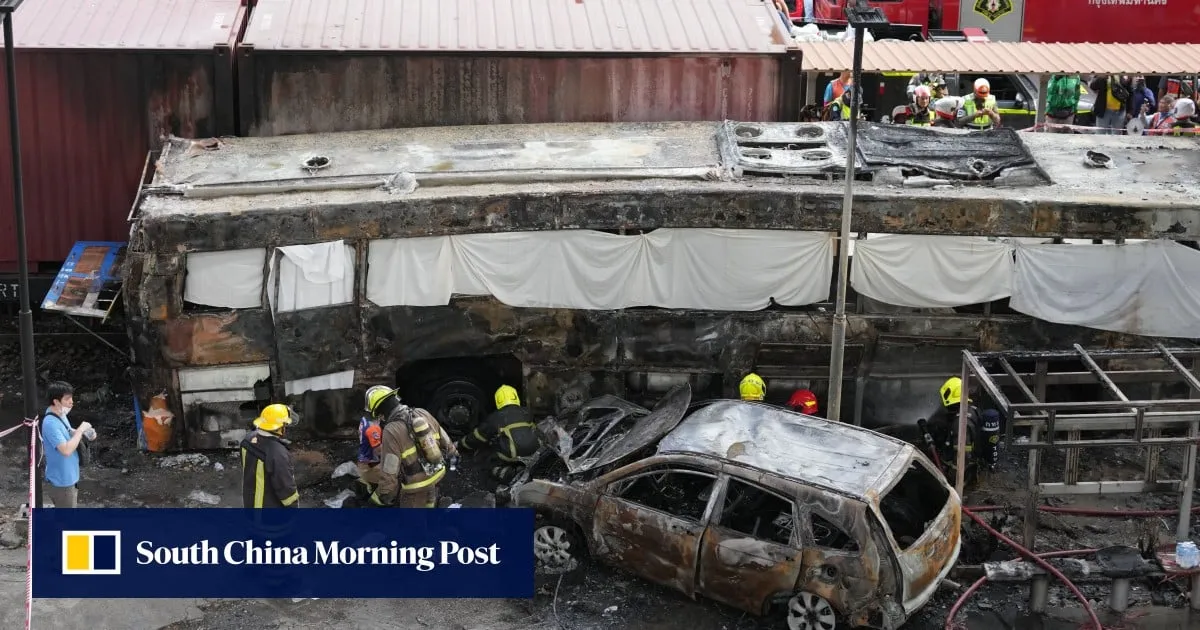 Bangkok train-bus crash kills 8, Thai PM orders investigation