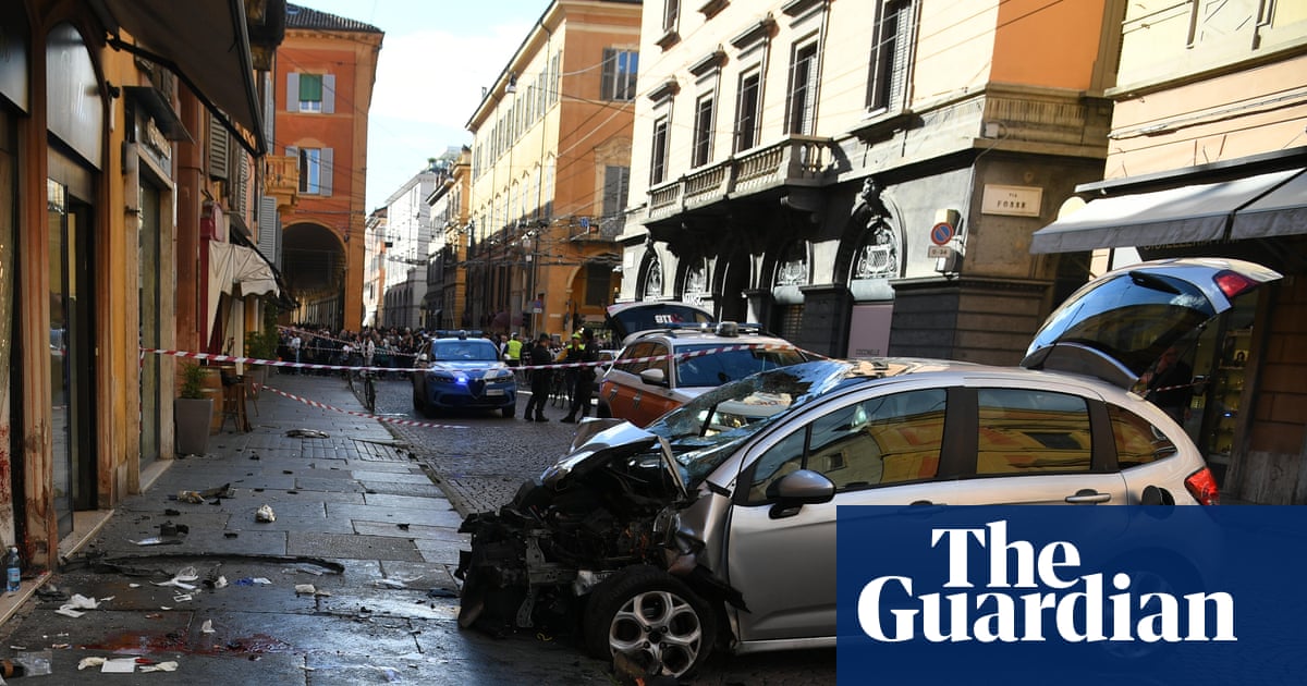 Seven people injured after man drives car into pedestrians in northern Italy