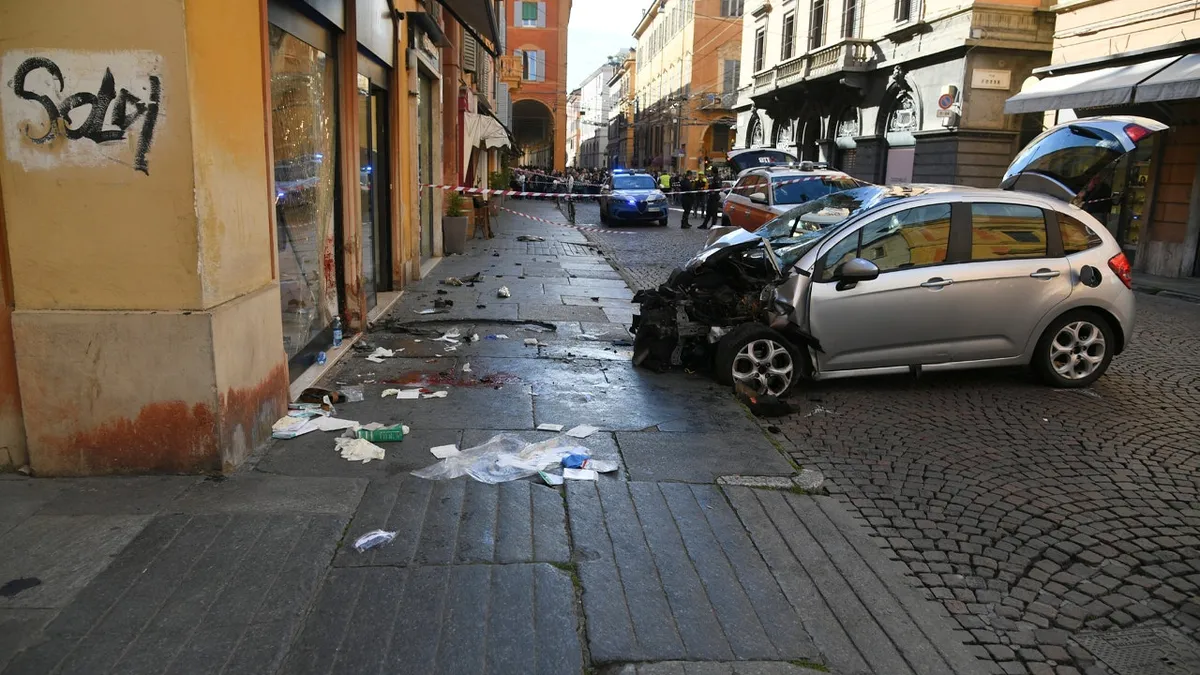 Several injured after car plows into Italy crowd, driver stabs passerby: report