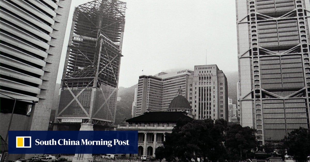 Hong Kong’s iconic Bank of China Tower opens in 1990 – SCMP archive
