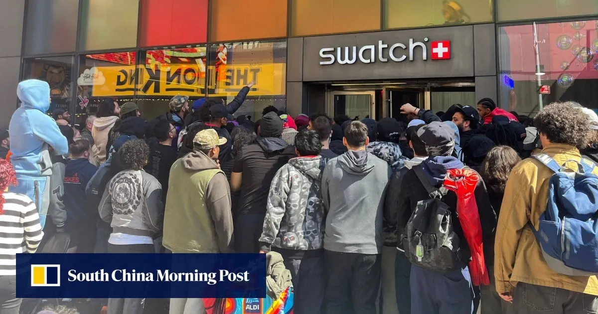 Swatch-Audemars Piguet watch launch ignites global chaos, tear gas fired in Paris