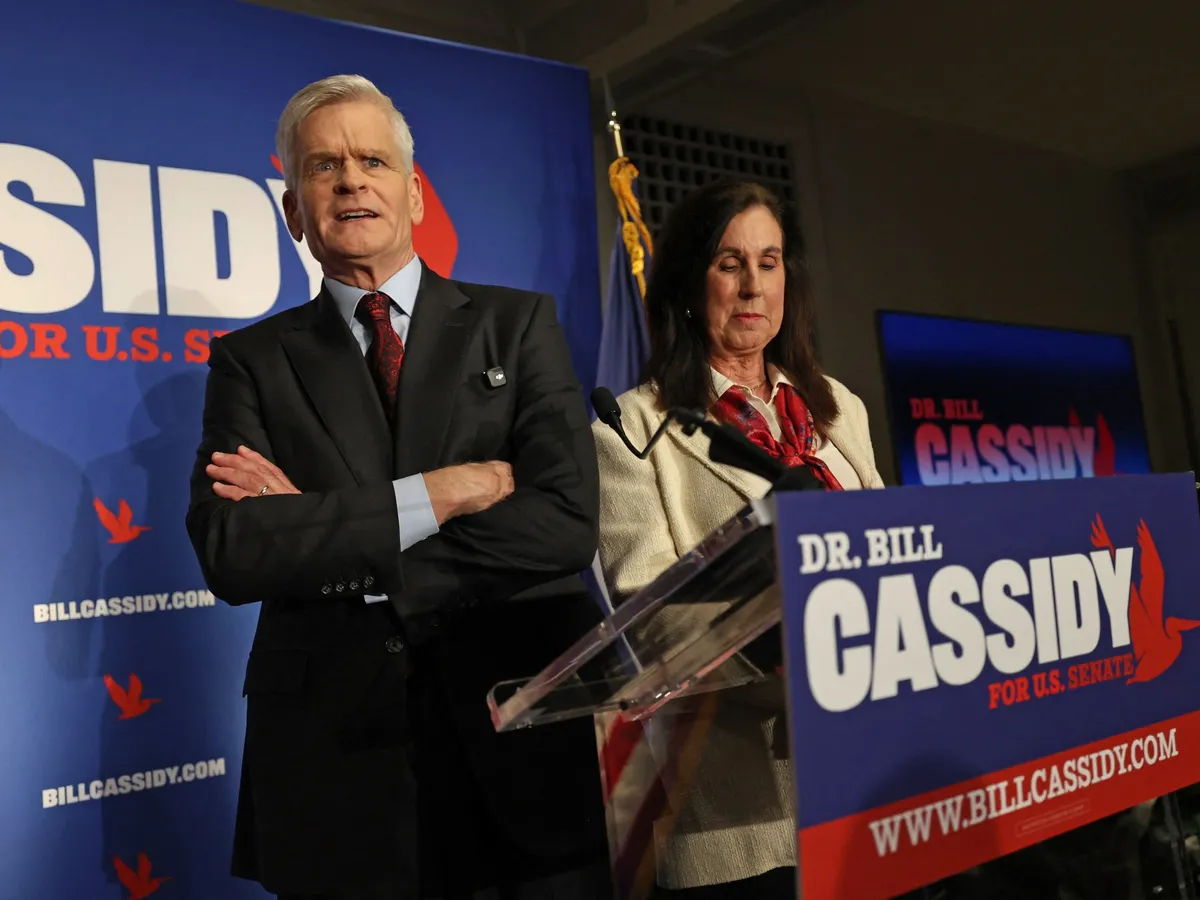 Republican Senator Cassidy loses Louisiana primary after opposing Trump