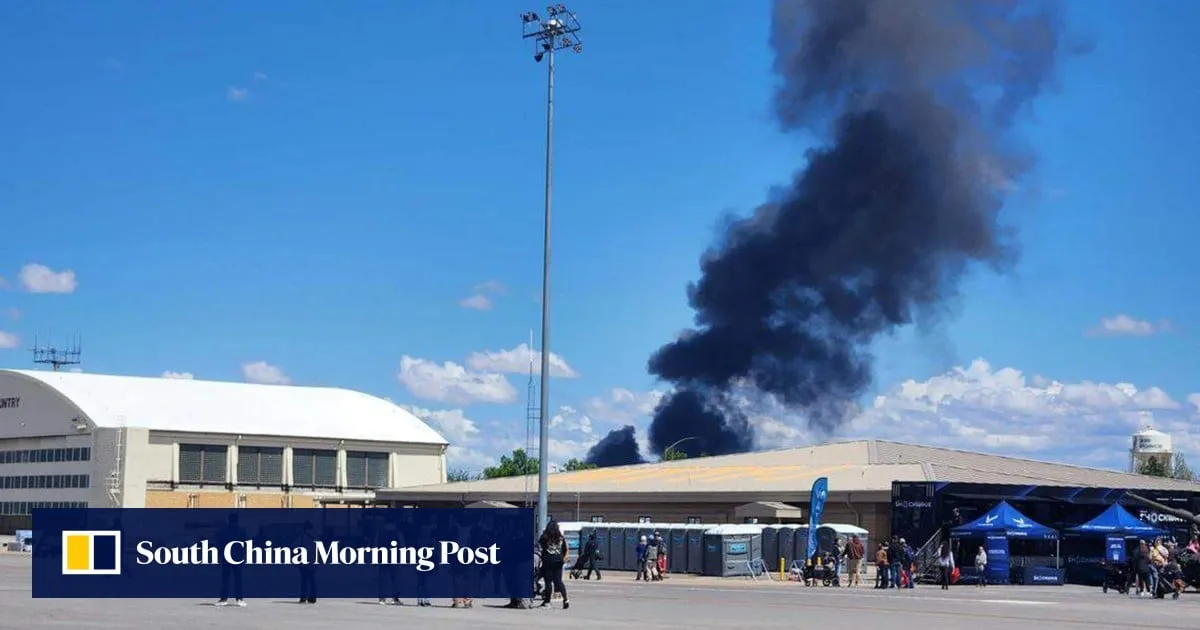 Military jets’ crew members safely ejected after Idaho air show collision, Navy says
