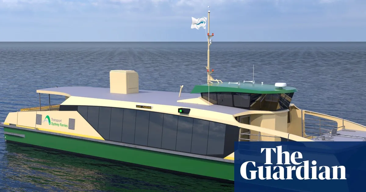 ‘Quieter and cleaner’: Sydney to trial electric ferry after two-year delay, with new fish market route slated for 2029