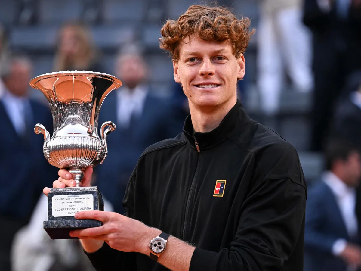 Sinner wins Italian Open to complete career Golden Masters