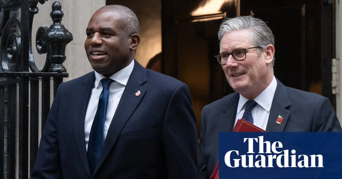Starmer is not setting out timetable for his departure, says David Lammy
