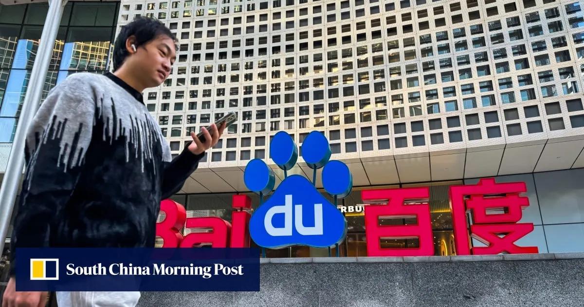 Baidu says AI now primary revenue driver despite 2% drop in first quarter revenue
