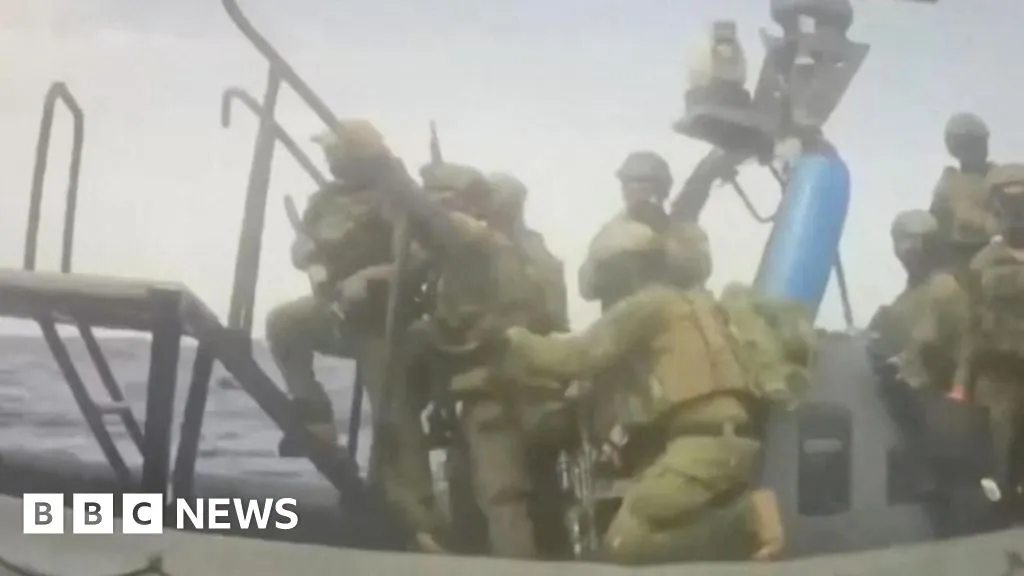 Israeli forces boarding Gaza-bound flotilla near Cyprus, activists say