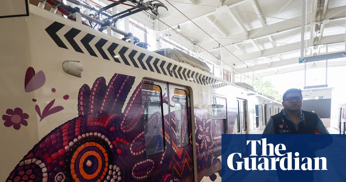 Purple pain: backlash over Mexico City’s ‘axolotlisation’ for World Cup